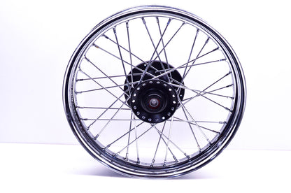 New OEM Triumph T2001143 Front Chrome Spoked Wheel Assembly NOS
