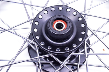 New OEM Triumph T2001143 Front Chrome Spoked Wheel Assembly NOS