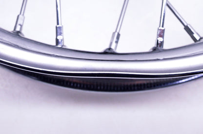 New OEM Triumph T2001143 Front Chrome Spoked Wheel Assembly NOS