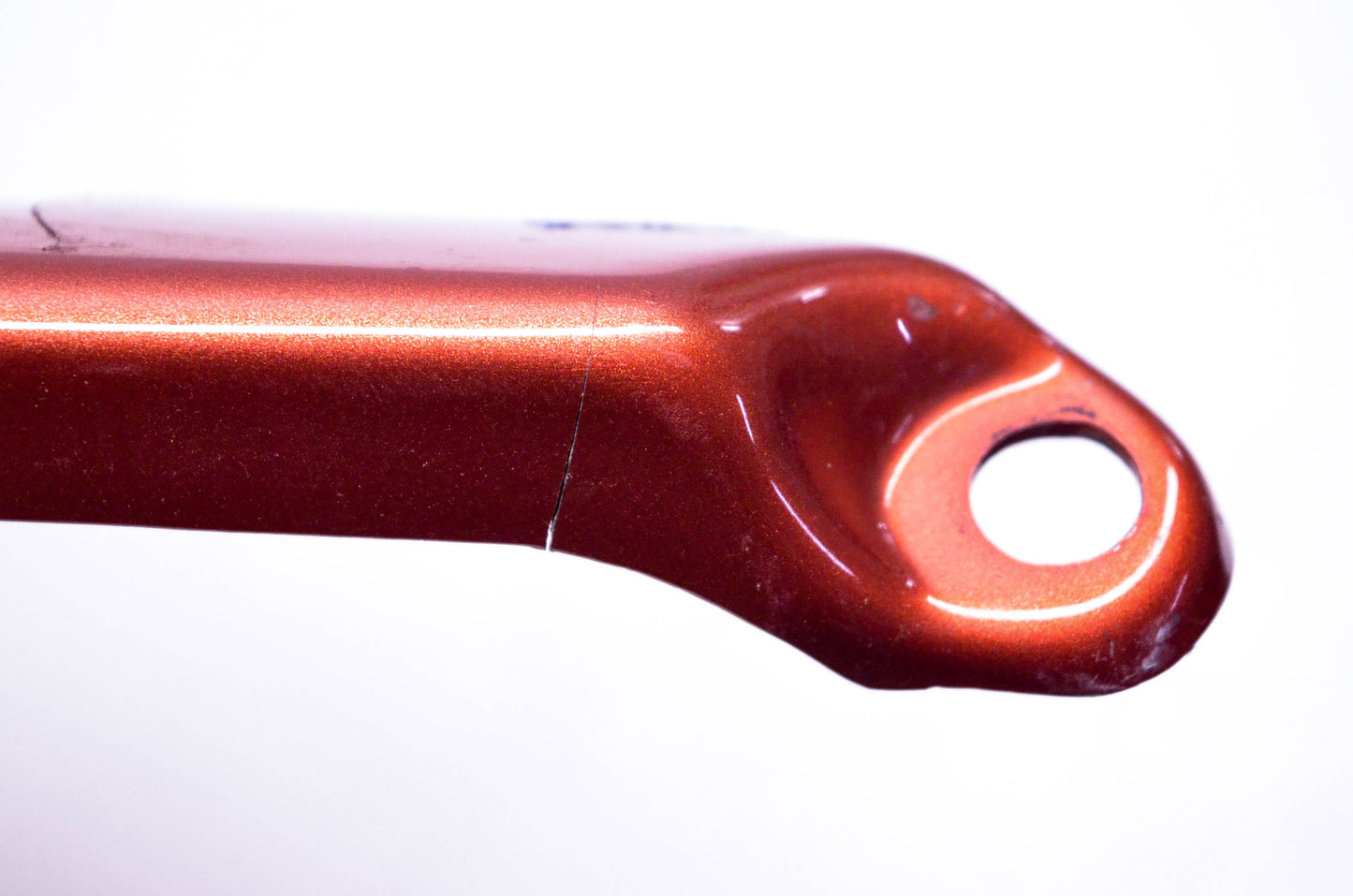 OEM Suzuki SV1000 Orange Right Side Mid Fairing Cowling