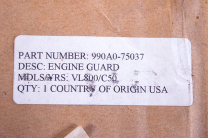 New OEM Suzuki 990A0-75037 C50 Engine Guard Kit NOS