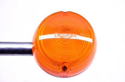 OEM Triumph 50R-00 0156, 92-1134 Amber Bullet Blink Turn Signal w/ 8.5cm Stem