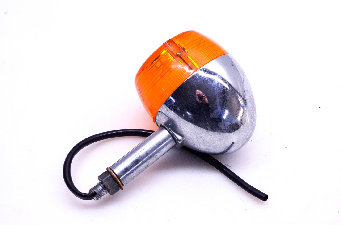 OEM Triumph 50R-00 0156, 92-1134 Amber Bullet Blink Turn Signal w/ 4.5cm Stem
