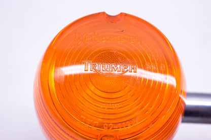 OEM Triumph 50R-00 0156, 92-1134 Amber Bullet Blink Turn Signal w/ 4.5cm Stem