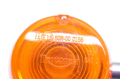 OEM Triumph 50R-00 0156, 92-1134 Amber Bullet Blink Turn Signal w/ 4.5cm Stem