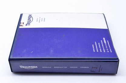 OEM Triumph 3856370 Bonneville/T100 Thruxton Scrambler Service Manual
