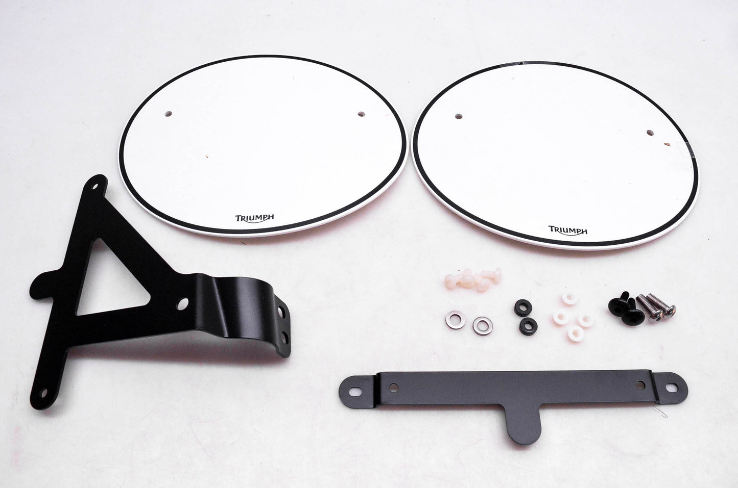 New OEM Triumph A9708039 Number Board Kit NOS