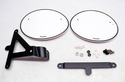 New OEM Triumph A9708039 Number Board Kit NOS