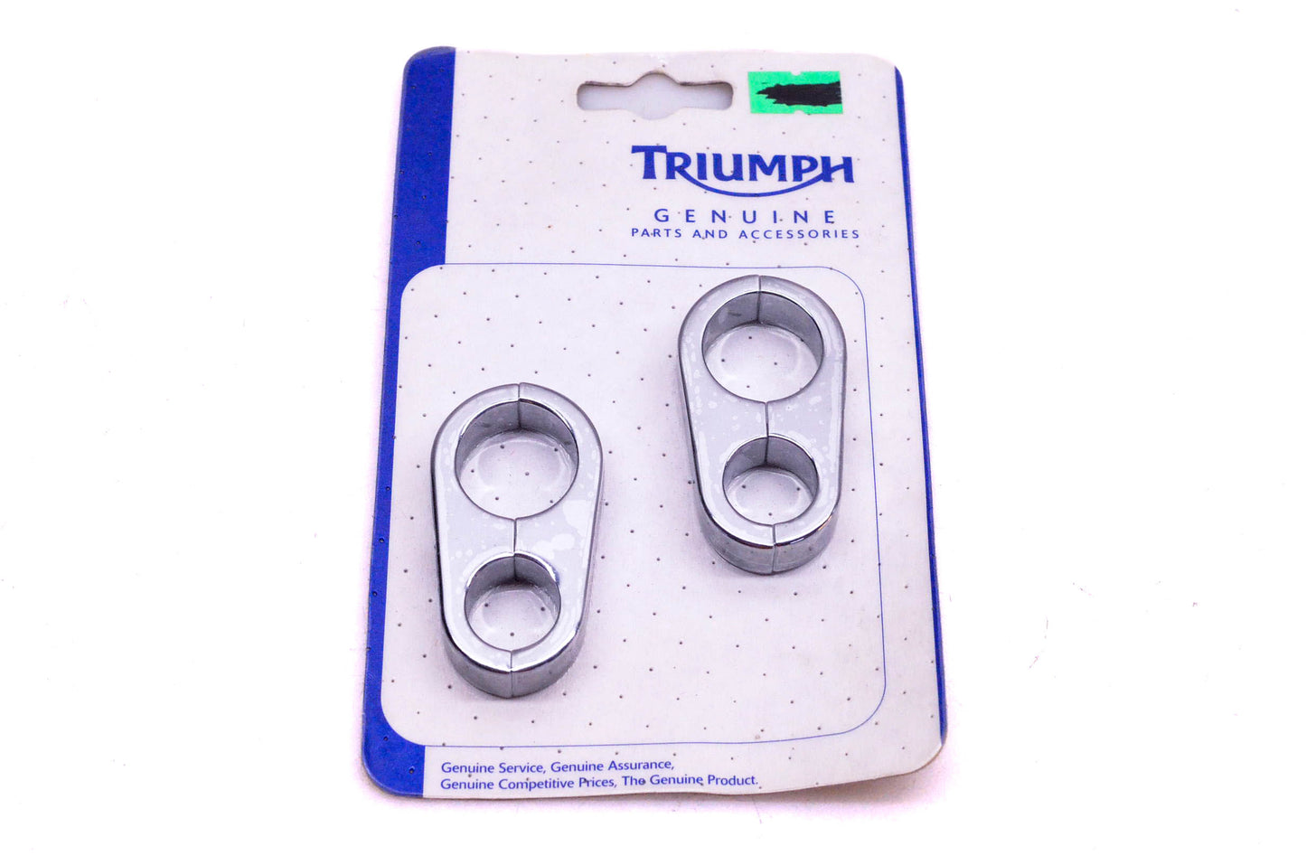 New OEM Triumph A9638071 Chrome Cable Guide Kit NOS