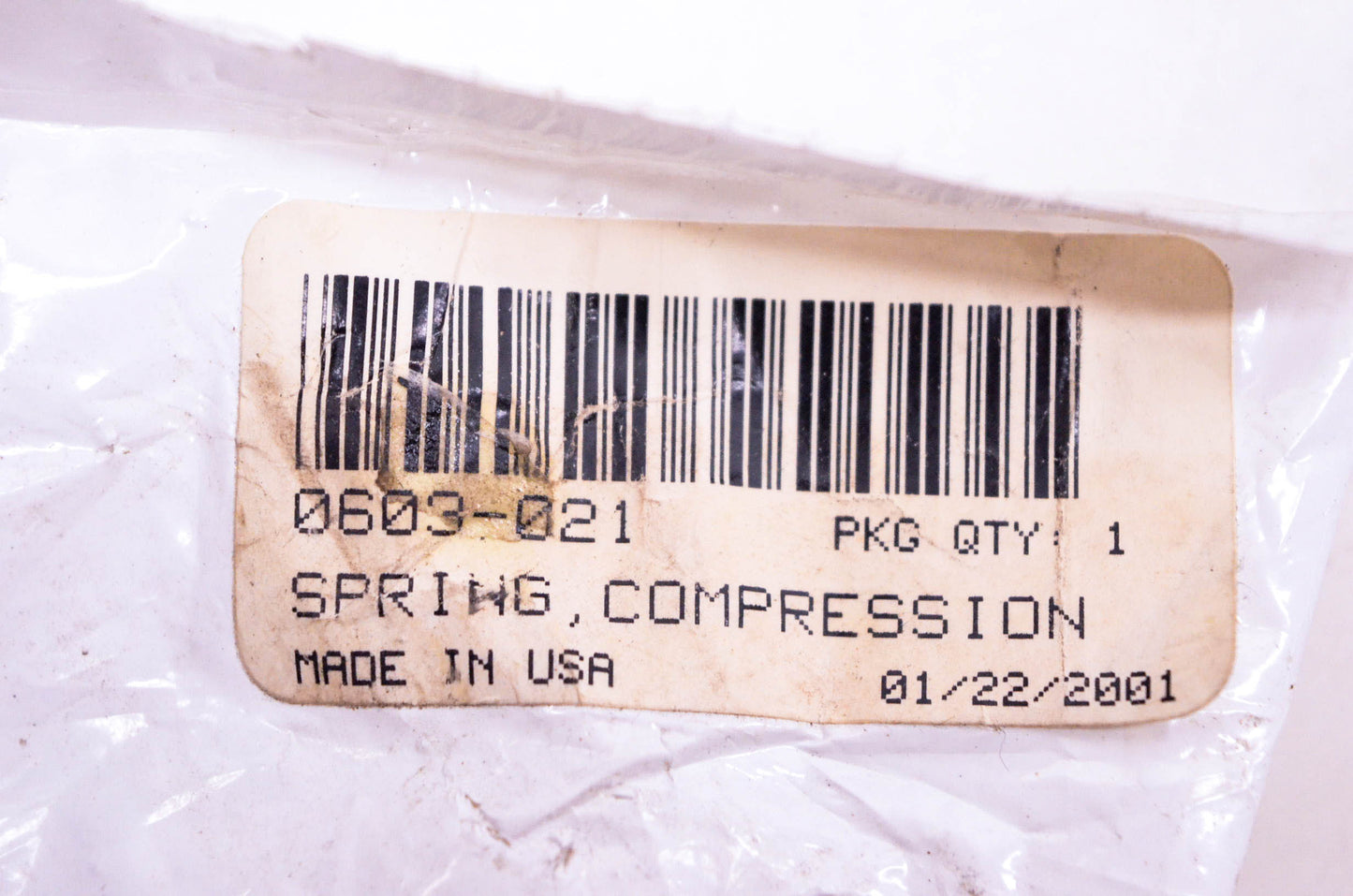 New OEM Arctic Cat 0603-021 Compression Spring NOS