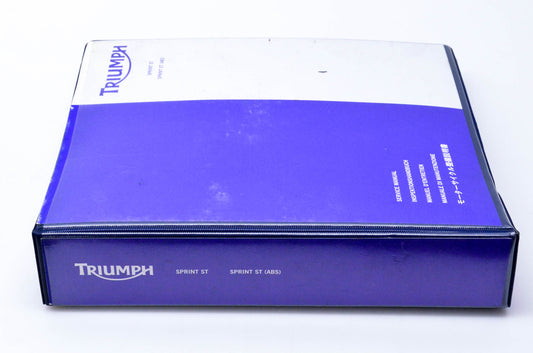 OEM Triumph 3856070 Sprint ST(ABS) Motorcycle Service Manual
