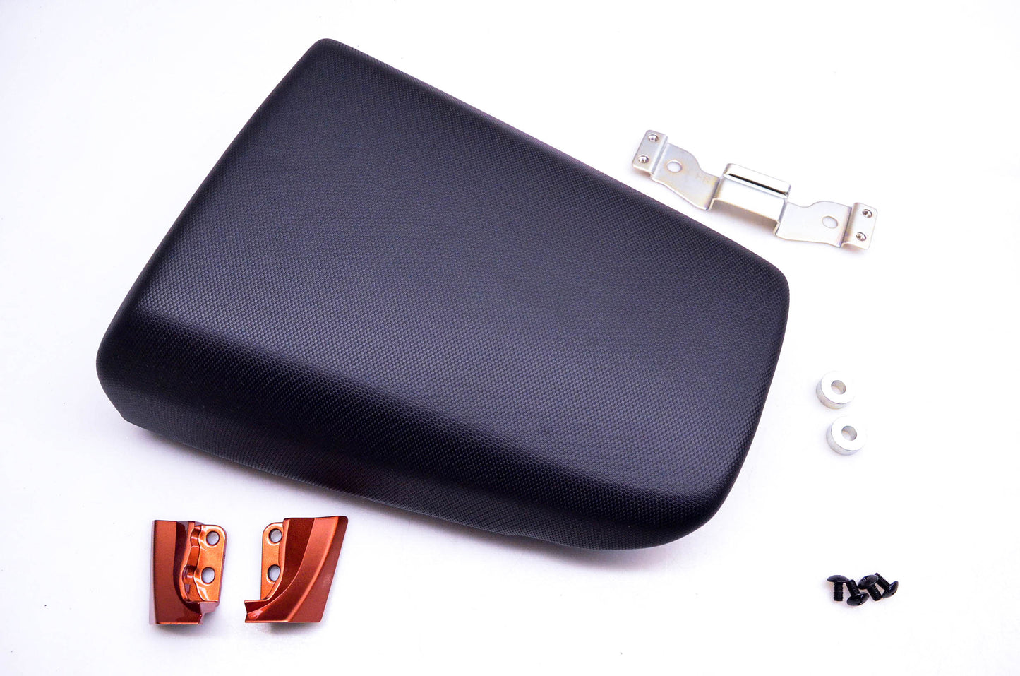 New OEM Suzuki 45500-16862-YAV Orange Seat Tail Box Kit NOS