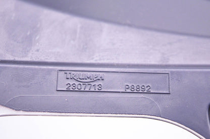 New OEM Triumph 2307713 Clear Windscreen Black Trim NOS
