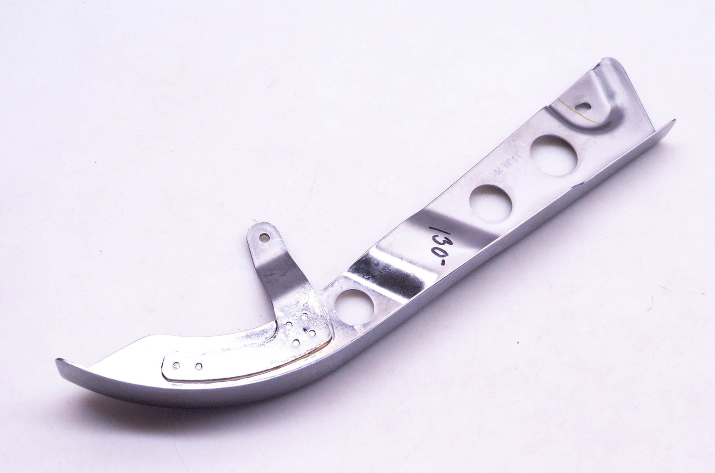 New OEM Triumph A2055008 Silver Chain Guard w/ Speed Holes NOS