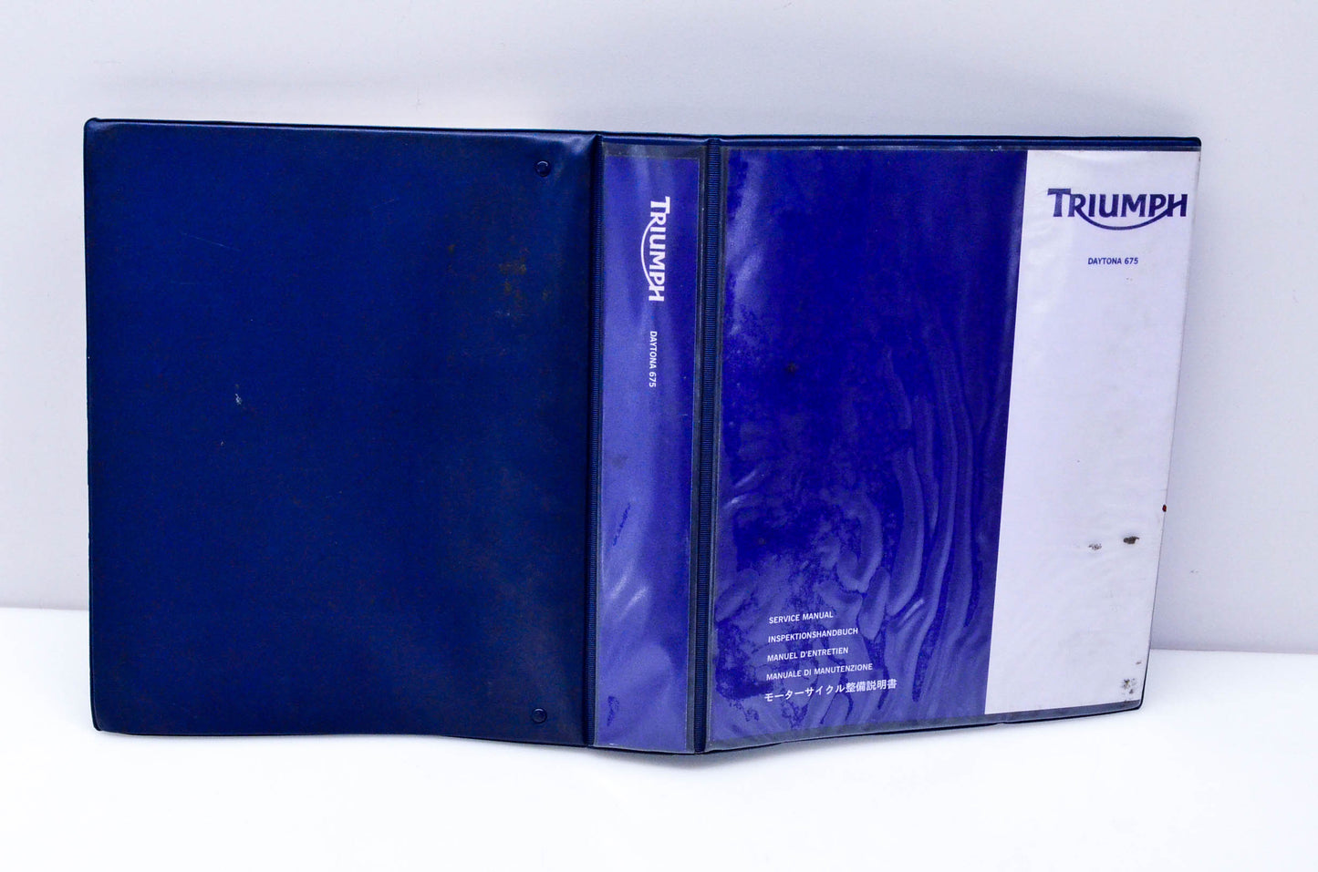 OEM Triumph 3851760 Daytona 675 Motorcycle Service Manual