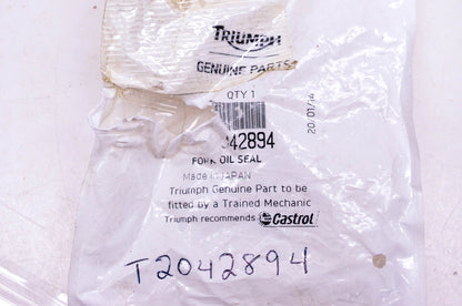 New OEM Triumph T2042894 Fork Oil Seal NOS