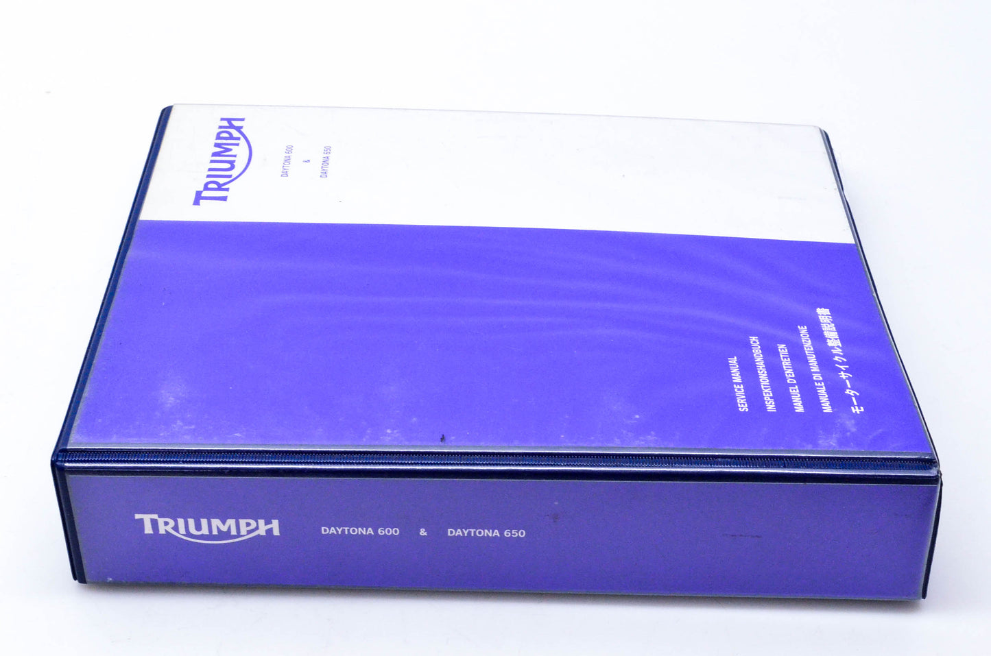 OEM Triumph 3850970 Daytona 600 & 650 Motorcycle Service Manual