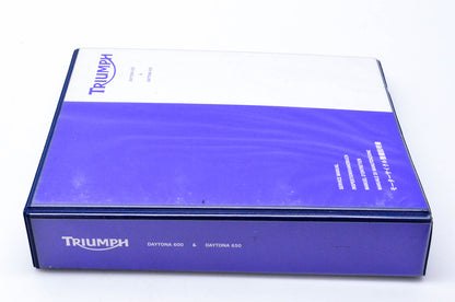 OEM Triumph 3850970 Daytona 600 & 650 Motorcycle Service Manual