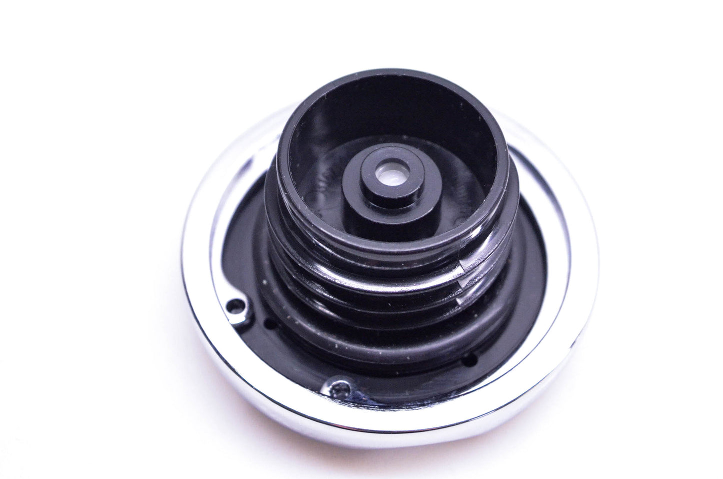 New OEM Triumph A9730176 Chrome Billet Style Fuel Cap NOS