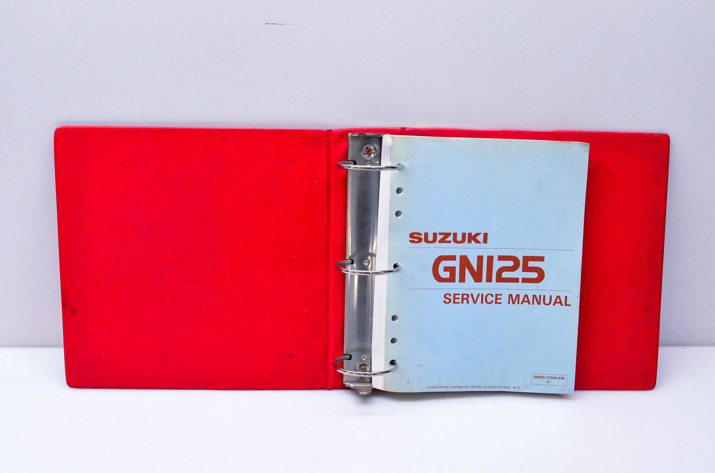 OEM Suzuki 99500-31005-03E GN125 Service Manual