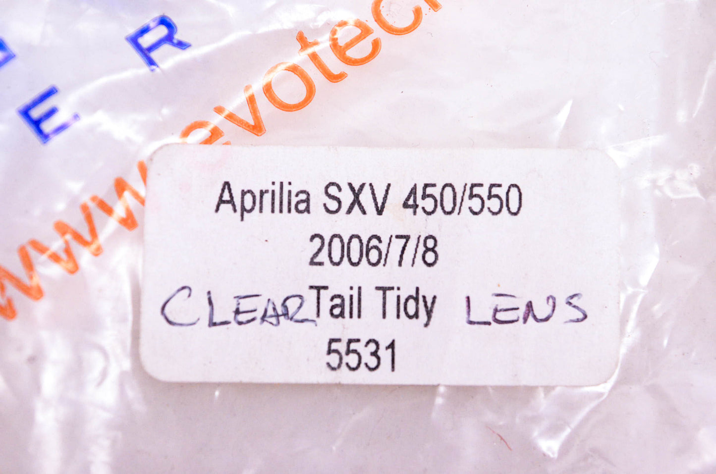Evotech Performance PRN007276, 5531 Tail Tidy Clear Lens NOS