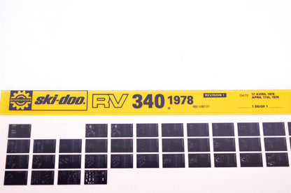 Aftermarket 480108701 Microfiche RV 340 1978 NOS