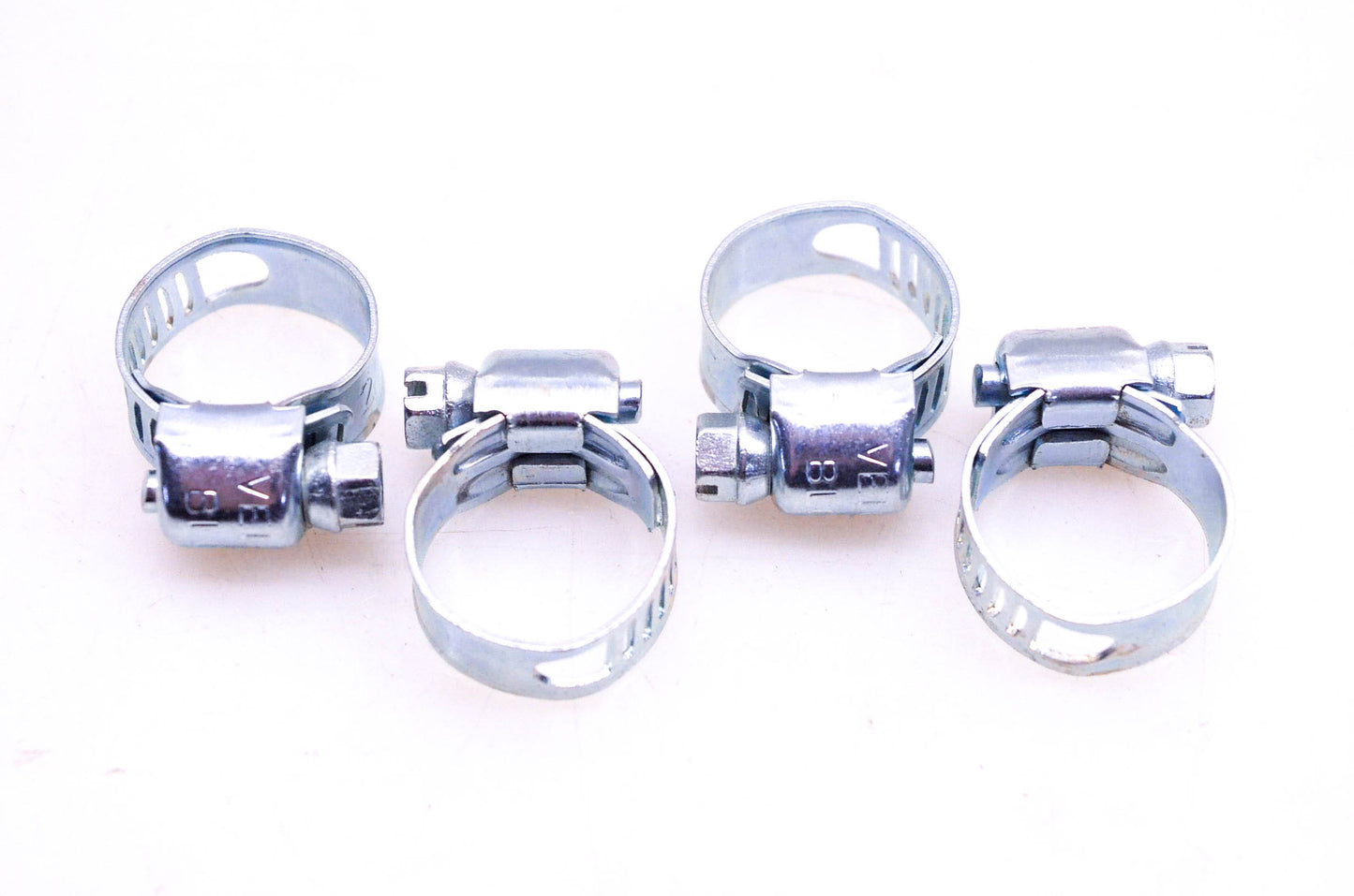 Aftermarket 10-18mm Hose Clamps Qty 4 NOS