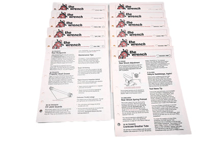 OEM Honda The Wrench Service Technician 1996 Issues