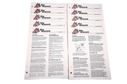 OEM Honda The Wrench Service Technician 1996 Issues