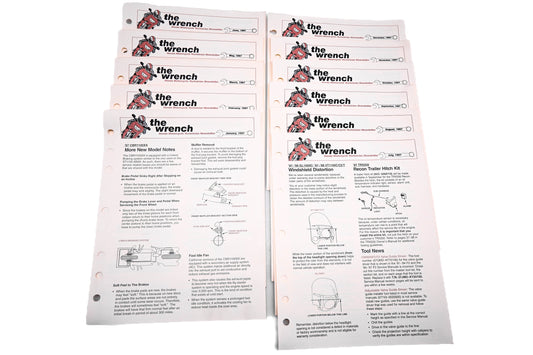 OEM Honda The Wrench Service Technician 1997 Issues