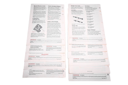 OEM Honda The Wrench Service Technician 1997 Issues