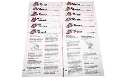 OEM Honda The Wrench Service Technician 1998 Issue
