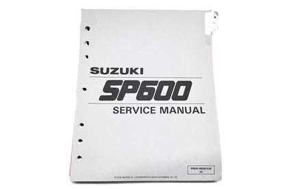 OEM Suzuki 99500-46000-03E SP600 1984 Service Manual