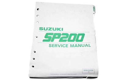 OEM Suzuki 99500-41070-03E SP200 1985 Service Manual