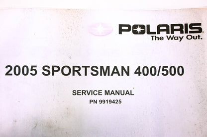 OEM Polaris 9919425 Sportsman 400/500 2005 Service Manual