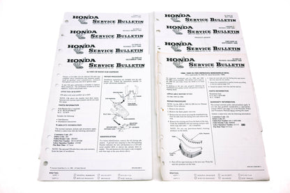 OEM Honda Lot of 8 Service Bulletins 1998-1999