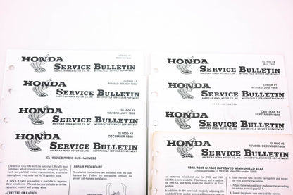 OEM Honda Lot of 8 Service Bulletins 1998-1999
