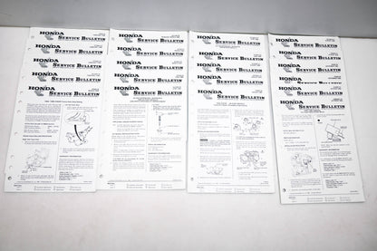 OEM Honda Lot of 22 Service Bulletins 1985