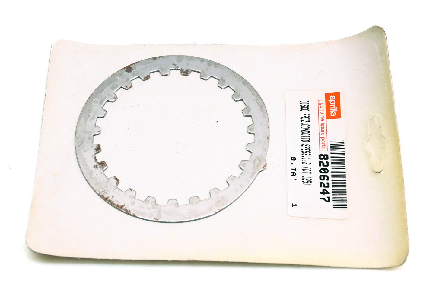 Aprilia 8206247 Driven Clutch Plate NOS