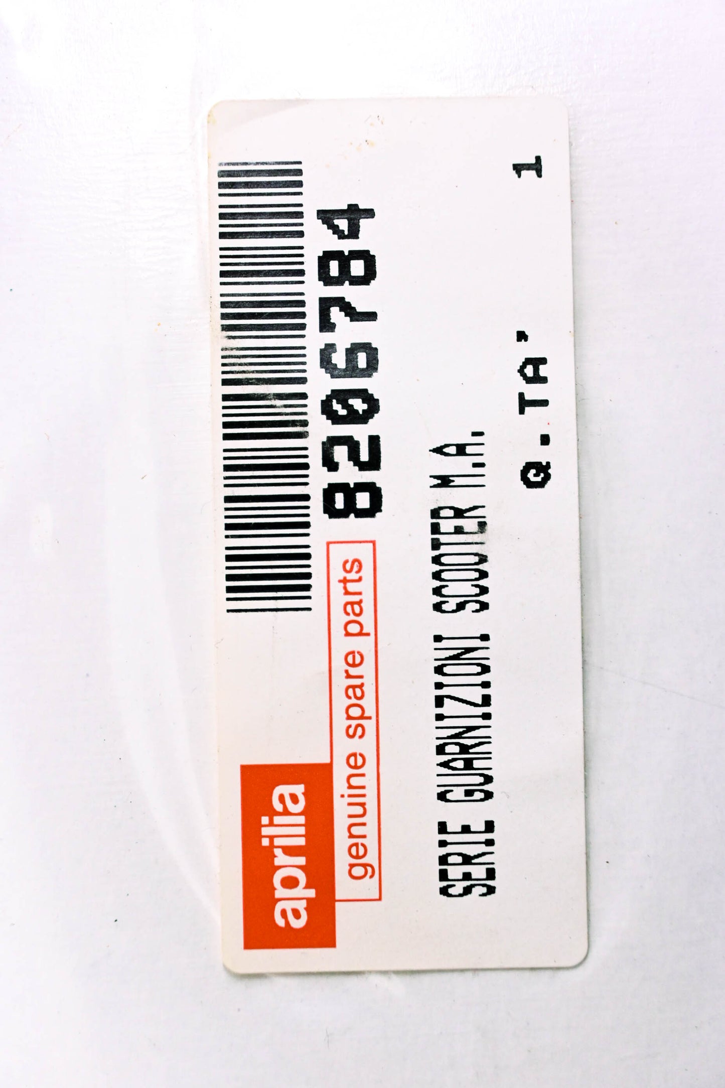 Aprilia 8206784 Gasket Kit NOS