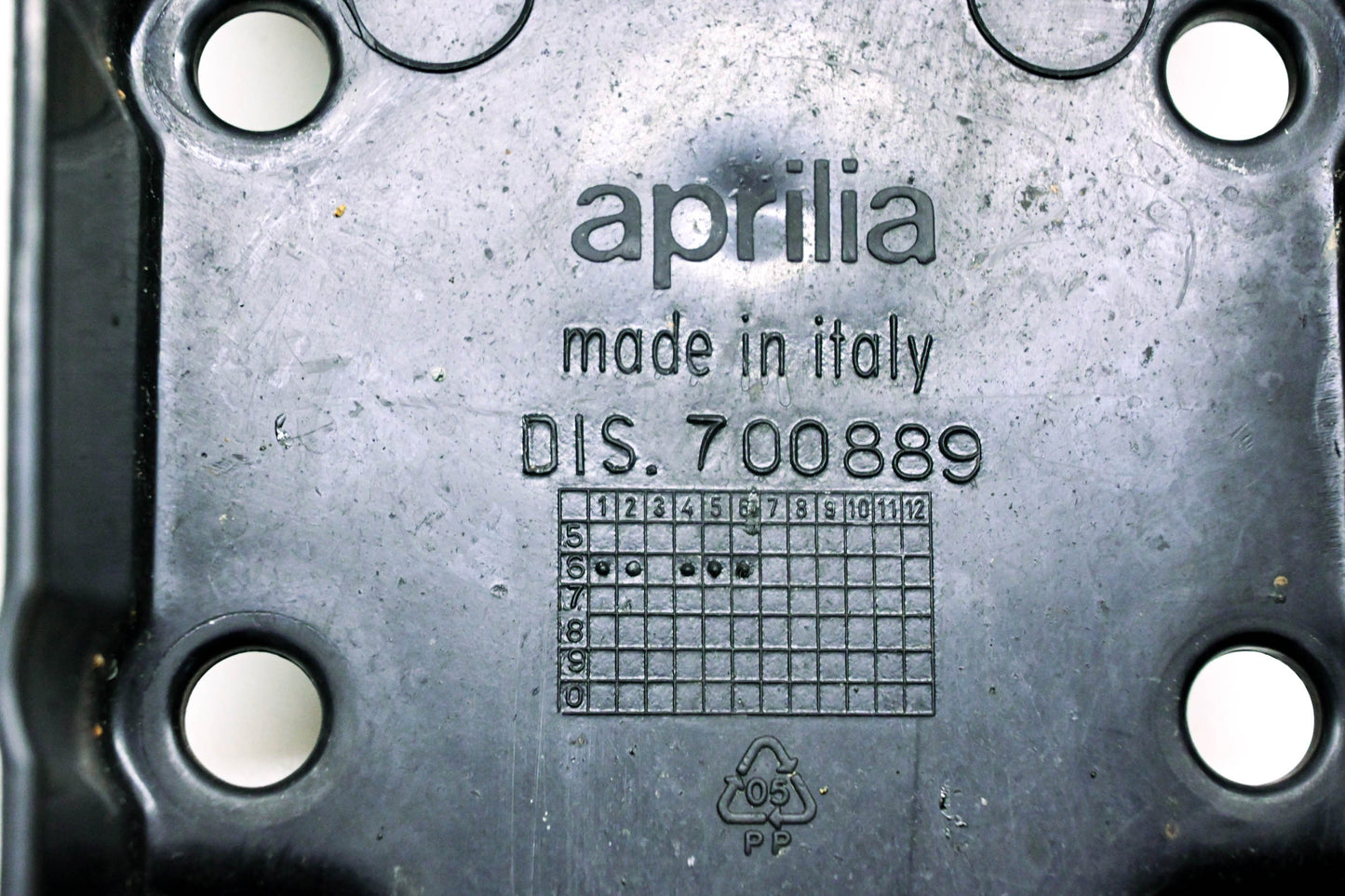 Aprilia 700889 Black Front Fender