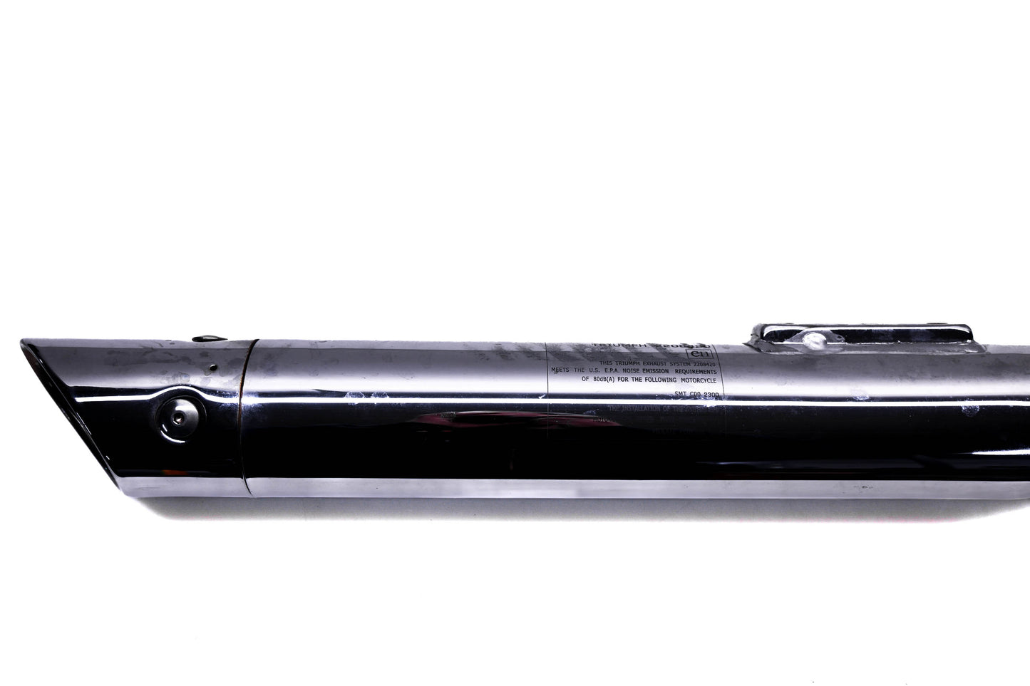 OEM Triumph 2208420 Left Exhaust Muffler
