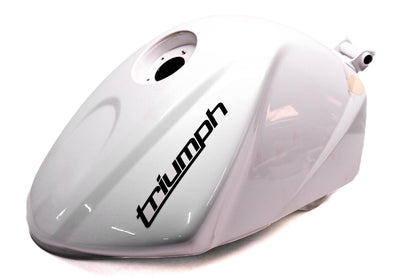 OEM Triumph T2400622 Fuel Tank Crystal White