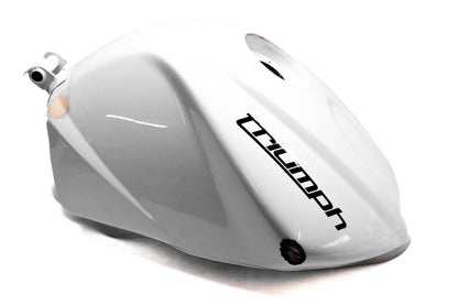 OEM Triumph T2400622 Fuel Tank Crystal White