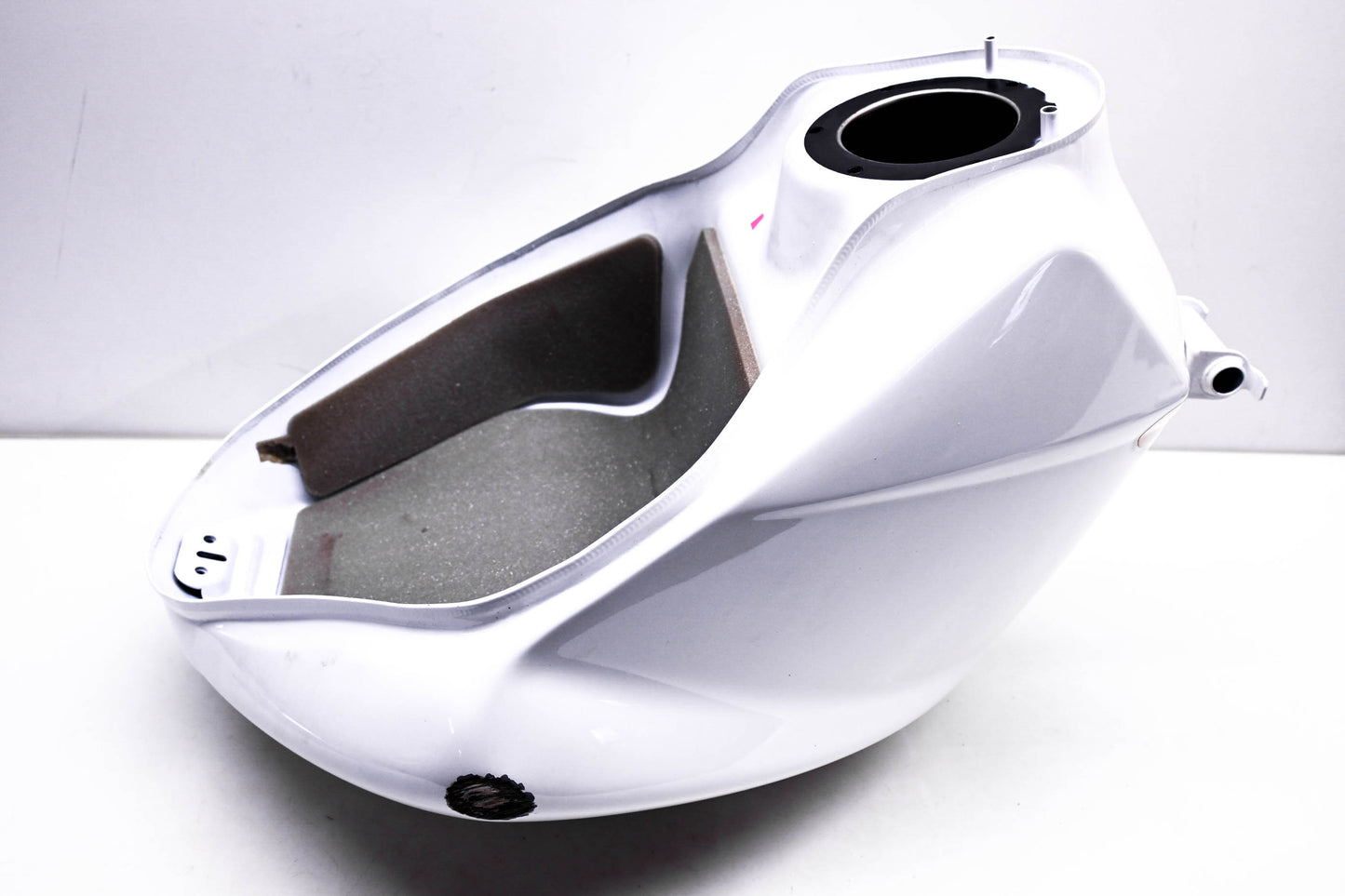 OEM Triumph T2400622 Fuel Tank Crystal White