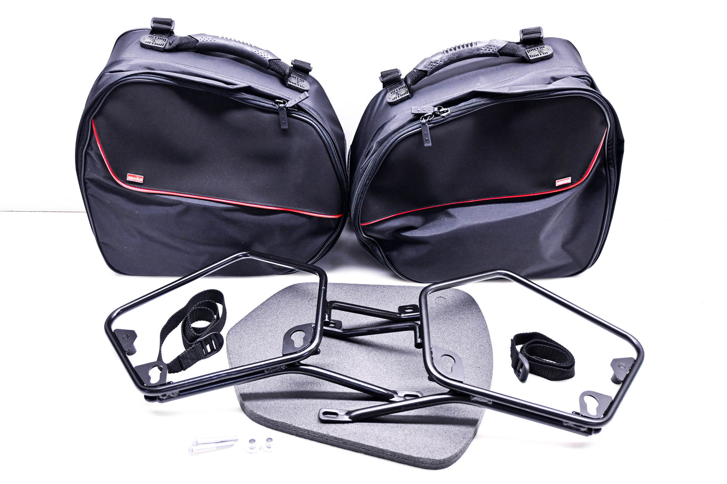 Aprilia AP8792153 Black Saddlebag Kit NOS