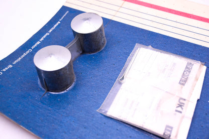 New OEM Suzuki 99950-70175 Chrome Billet Rear Axle Cap Kit NOS