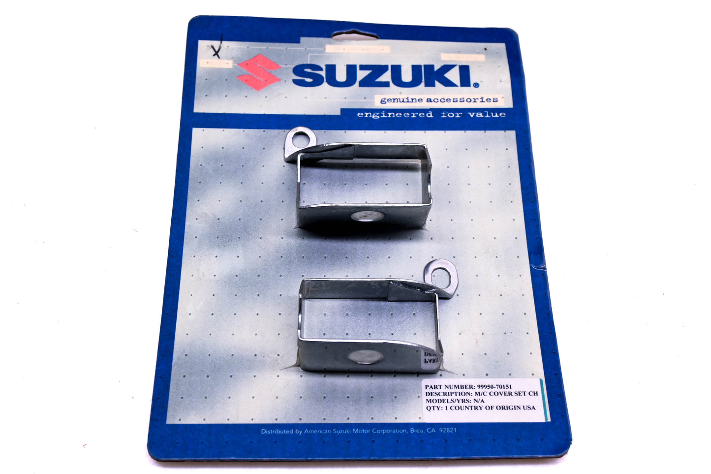 New OEM Suzuki 99950-70151 Master Cylinder Cover Kit NOS
