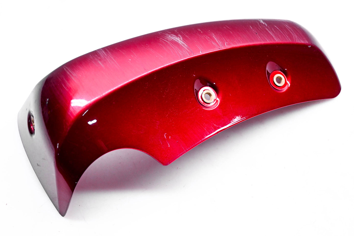 OEM Triumph 2108314 Right Radiator Cover Red