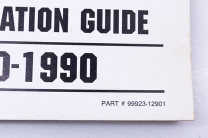 OEM Suzuki 99923-12901 1970-1990 Suzuki Identification Guide